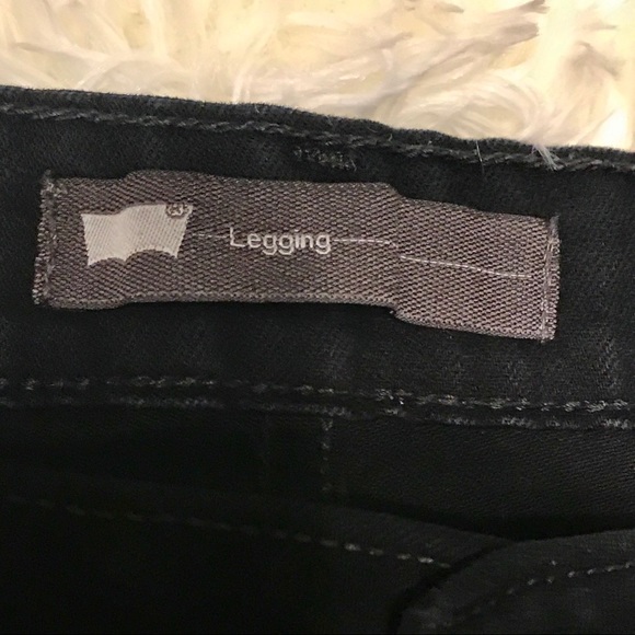Levi’s black jeans Juniors size 13M - Picture 3 of 9